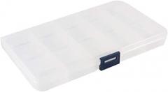 Lon0167 New Clear White Featured Plastic 15 Compartments reliable efficacy Electronic Component Storage Case Box(id:89b b1 39 ca3)