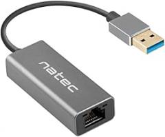 Natec ADAPTADOR Cricket USB 3.0 A ETHERNET RJ45 1GB
