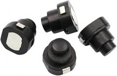 2PCS Switch Flashlight Small Round Conical Power Supply 1010X KAN-10A Self-Locking Buttons New 2025 for Arrival High Reliable Electronic Component, Precision, Stable Performance