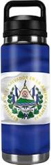 Skinit Decal Skin Compatible with YETI Rambler 26oz Bottle - Originally Designed El Salvador Flag Design
