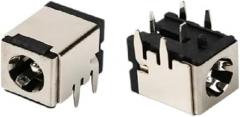 5PCS High Current Dc Charging Power Outlet DC-007B 5.5 * 2.1mm 5.5 * 2.5mm Bracket Copper for Laptop Socket DC007B DC007 New 2025 Reliable Electronic Component, Precision, Stable Performance