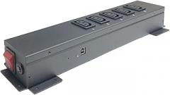 Professional Software-Controlled 5-Outlet PDU Power Switch with PC USB Connection API Support 1U Rack Mounting Kit Included