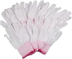 5pair Gloves Anti Static ESD Electronic Working Pu Coated Palm Finger PC Antiskid For Protection