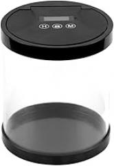 Electronic Time Lock Box Lock Container Multi Function Time Lock Box Bin for Toys Mobile Phones No Battery Black