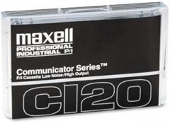 Maxell Audio Type I Normal Bias 120 min Communicator Std