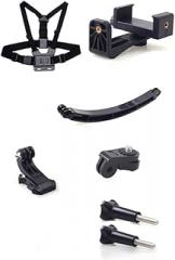 Chest Phone Holder with First Person Perspective for Outdoor Live Streaming, Fishing, and Sports Cameras GoPro (F)