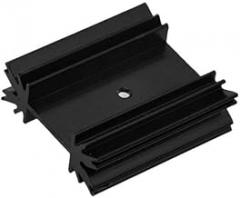 Transistor Heat Sink Block 38X34X12MM Electronic Audio TO-247 Triode Aluminum Radiator