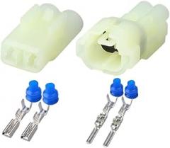 Dj7025f-2.2 Water Proof Connector of Automobile Harness / 3 4 6-pin Electronic reversing Radar Plug Sealed Socket Sheath(2p,1sets)