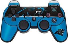 Skinit Decal Gaming Skin Compatible with PS3 Dual Shock Wireless Controller - Officially Licensed NFL Carolina Panthers Zone Block Design
