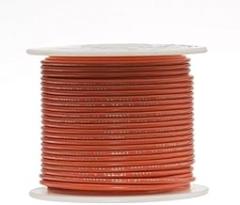 Remington Industries 26UL1007SLDORA1000 26 AWG Gauge Solid Hook Up Wire, 1000 feet Length, Orange, 0.0190