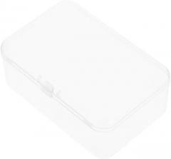 Clear Plastic Storage Boxes with Lid Transparent Organizer Containers for Small Parts Crafts Electronics Compact Rectangular Square Design for Efficient Space Use