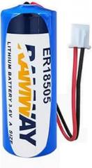 1pcs ER18505 3.6V 4000mAh A Size Non-Rechargeable Lithium Battery (2.54 White Plug)
