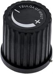 5140160-28 Black Rotary Manual Flush Mount 1-way Metal Contact Electronic Switch Knob for Porter Cable Air Compressor C2002 C2004 C2005 C2025 C6001 DWFP55126 PCFP02003 STFP12799