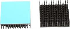 4pieces 40x40x11mm Aluminum Heatsink Heat Sink Cooling Cooler for Electronic Chip IC LED with Thermal Conductive Tap