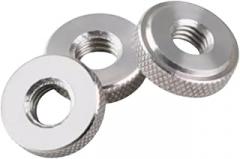 2 Pcs Adjust Leveling Knurled Thumb Nut M2 M2.5 M3 M4 M5 M6 M8 M10 Stainless Steel 304 Knurled Thin Tighten Thumb Nuts Replacement for OEM New 2026 High for Reliable Electronic Component