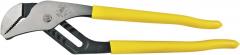 Klein Tools D502-12 Pump Pliers, Dipped 12-Inch Tongue and Groove, Yellow