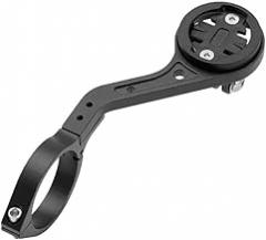 XBERSTAR Extended Out-Front Cycling Bicycle Computer Combo Mount Bike GPS Computer Mount Holder Handlebar for Garmin/Bryton/Cateye/GoPro Camera (Black)