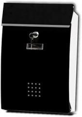 Mini Trash can Wall-Mounted Electronic Mail Post Office Box Mail Mailbox Metal Newspaper Rack with a Lock Outdoor Waterproof Large Capacity Personal Garbage Storage bin (Color : Yellow)