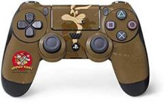 Skinit Decal Gaming Skin Compatible with PS4 Controller - Officially Licensed Looney Tunes Wile E Coyote Double Design