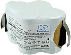 SPANN Battery Replacement for Euro Pro Shark V1720, Shark V1725, Shark V1725H, Part No: X9725H 4.8V