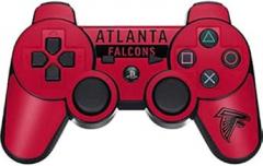 Skinit Decal Gaming Skin Compatible with PS3 Dual Shock Wireless Controller - Officially Licensed NFL Atlanta Falcons Red Performance Series Design