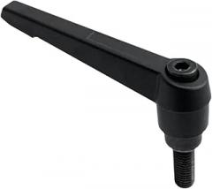 1pc M4 M5 M6 M8 M10 Zinc Alloy/Stainless Steel Clamping Lever Handle Screw Adjustable Handle Locking Male Thread Knob New 2026 High for Reliable Electronic Component, Precision, Stable Performance