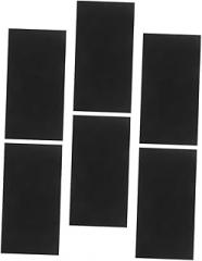 ARTIBETTER 6pcs Versatile Cuttable Led Blackout Stickers Light Blocking Sheets for Routers Electronics Appliances