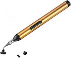 Vacuum Pick Up Pen for SMD and IC Desoldering, with 3 Interchangeable Tips (10mm/7mm/3mm), 40g/18g/3g Suction Capacity, Lightweight Portable Tool for Electronic Repair and Manufacturing