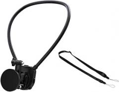 Magnetic Neck Mount Camera Holder for 360 Action Cameras, 360 Rotation Quick Released Handsfreely
