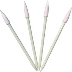 NOLITOY 100pcs Multiple Use Wiping Rods for Cleaning Printer Heads Optical Lenses and Electronics Static Compressed Open-Cell Material for Dust Removal