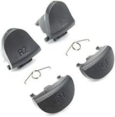 R2 R1 L2 L1 Replacement Trigger Buttons + Springs for PS4 Pro Controller JDM-040