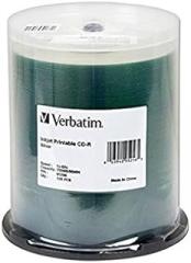 Verbatim 16X DVD+R, 100 pack, Verbatim logo on top