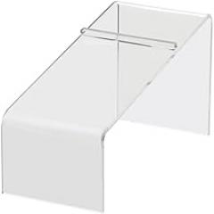 Clear Acrylic Shoe Stand Slanted 5