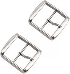 16mm Stainless Steel Watch Band Buckle Clasp Silver Universal Fit for Leather Silicone Electronic Watch Bands