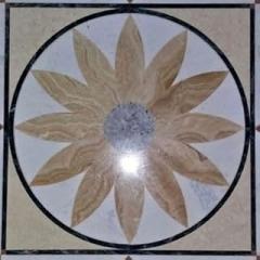 Floor Medallion Marble 30x30 Inch