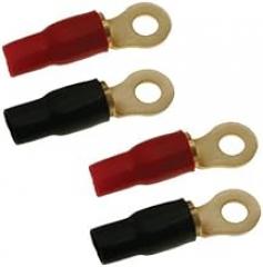 Absolute USA GRT00-10 Gauge Ring Terminal with 10 Pieces in 1 Bag CustomerPackageType: Standard Packaging Model: GRT00-10 (Electronics Consumer Store)