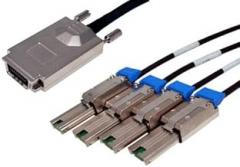 p/n C5256X4-2MT: 4X - Mini SAS x 4, 2 Meter, 4X w/Thumbscrews [Electronics]