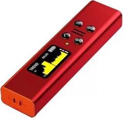 Handheld Portable Radiation Detector X γ β Rays Detection Meter Household Laboratory Hospital Multi-Function Marble Radioactive Geiger Counter 0.96 Inch TFT Screen with Sound Shake Alarm