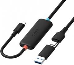 Hagibis USB3.0 Video Capture Card for Switch2, USB C to USB A/USB C 1080P@60fps 2K@30fps Live and Record Video Audio Game for Car Quest 3 VR PS4/5 ROG Ally Steam Deck (CC10)