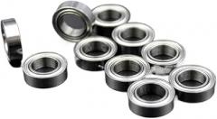 10Pcs MR52 MR62 MR72 MR63 MR93 MR74 MR84 MR104 MR85 MR95 MR105 MR115 MR106 MR126 MR117 MR137 ZZ Miniature Bearing Ball Bearings(MR106 ZZ 6x10x3mm)