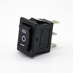 Elecbee Rocker Switch Power Operation Panel Solder Cable 3 Position 3 Pin KCD1-103 Electronics Switches