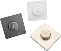 86 Type Ceiling Fan Adjustment Stepless Speed Controller Wall Switch 220V for 15-300W Dimmer Halloween Christmas Decoration New 2025 High Reliable Electronic Component, Precision, Stable Performance