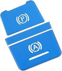 Parking Brake Button Compatible with for A6 C7 2012-2015 Car Electronic Handbrake Button Sticker Interior Protective Cover