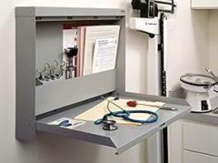 Datum Storage WW-100LT-C Locking Wall Write Mounted Desk with Electronic Lock