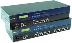 MOXA CN2510-8 Serial/Ethernet Server, 8xRS-232 230.4Kbps Industrial Device Server for 10/100Mb Ethernet, 8-Port Async Server, 10/100 Ethernet, RS-232 230.4 kbps, 1*LAN, 15KV ESD Protection,110V*