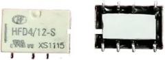 Electronic parts HFD4/12-S 8-pin 12VDC Signal Relay
