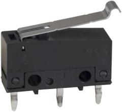 Omron Electronic Components SS-01GL13 Switch, Economical, SUBMIN., Snap Action, SOLD.TERM., SIM.Roller LEV., Micro LOAD ACT