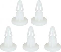 50PCS White PCB Spacer 8mm Insulated Board Motherboard Plastic Foot Support Raised Spacer Column for Electronic Motherboard Isolation Fixed PC Board Positioning