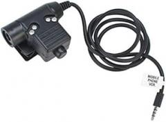 U94 PTT System Compatible with 3.5mm Mobile Phone/Android/iPhone (Civilian Wired)
