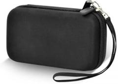 Carrying Case for Muscle Stimulator, Electronic Pulse Massager Case with Adjustable Dvider, Mesh Pocket for TENS Pads, Cables, More (Box Only)